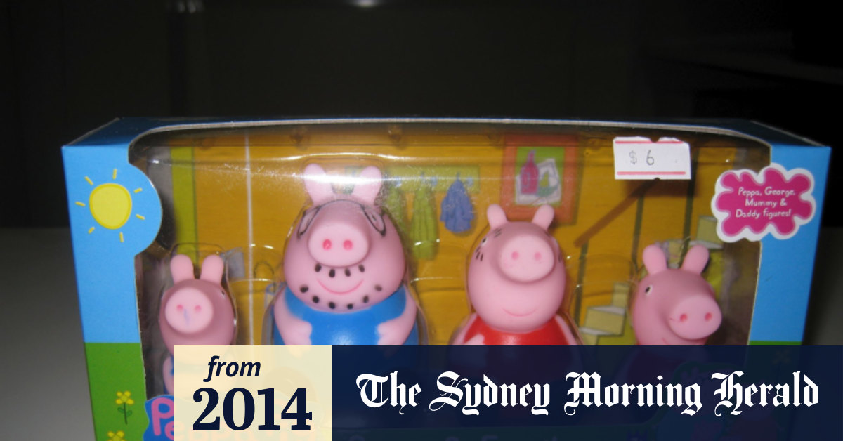 Dangerous toys: Peppa Pig and Thomas the Tank Engine toys destroyed